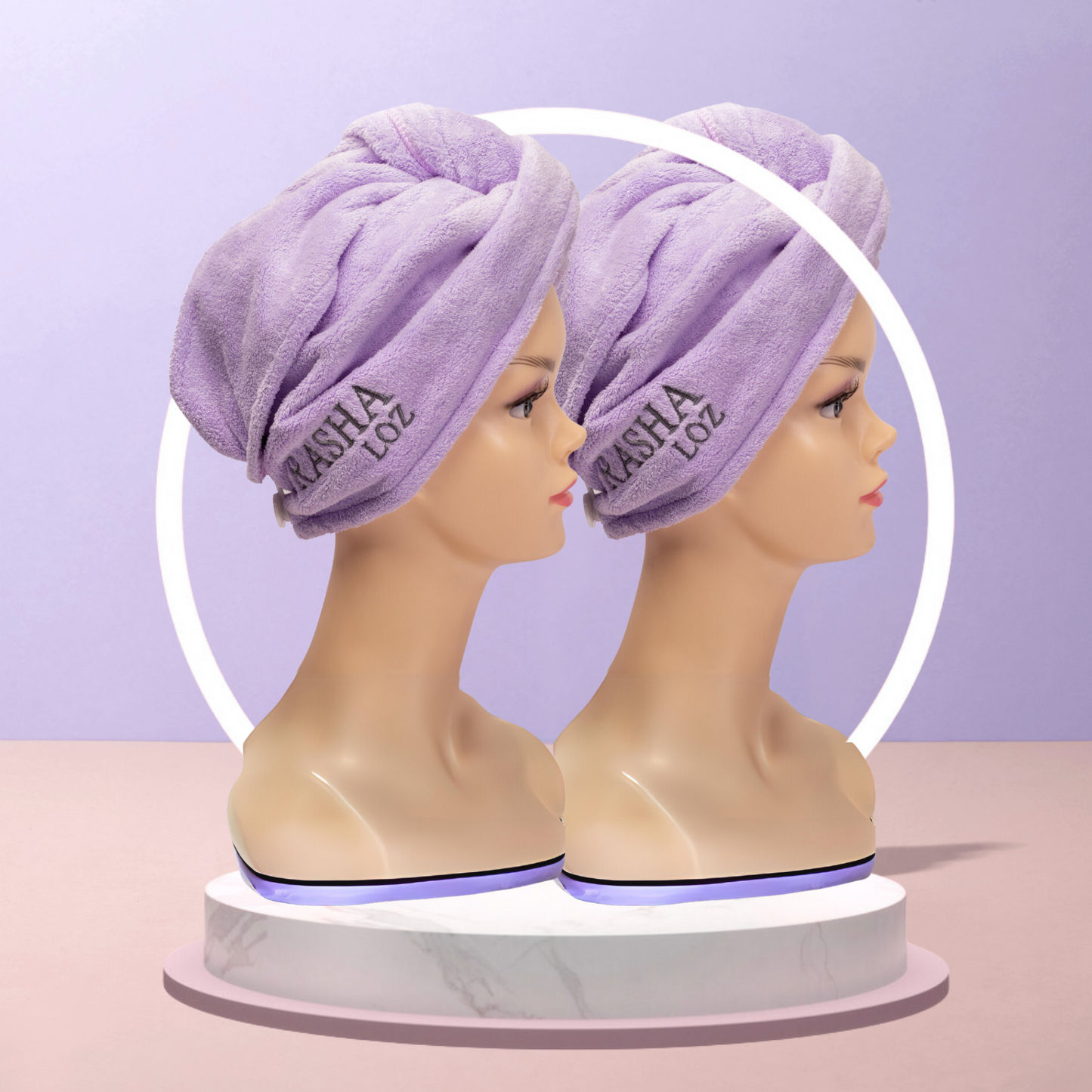 2x Hair Towels