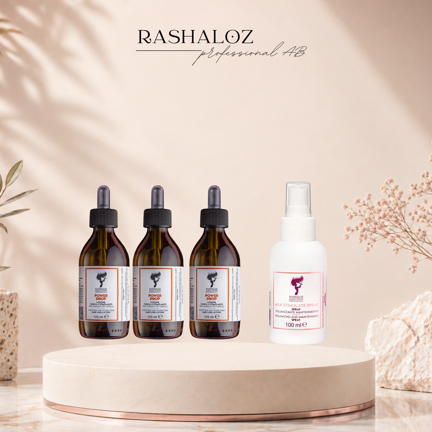 3× Power Drop Serum 🎁 FREE: Milk Spray