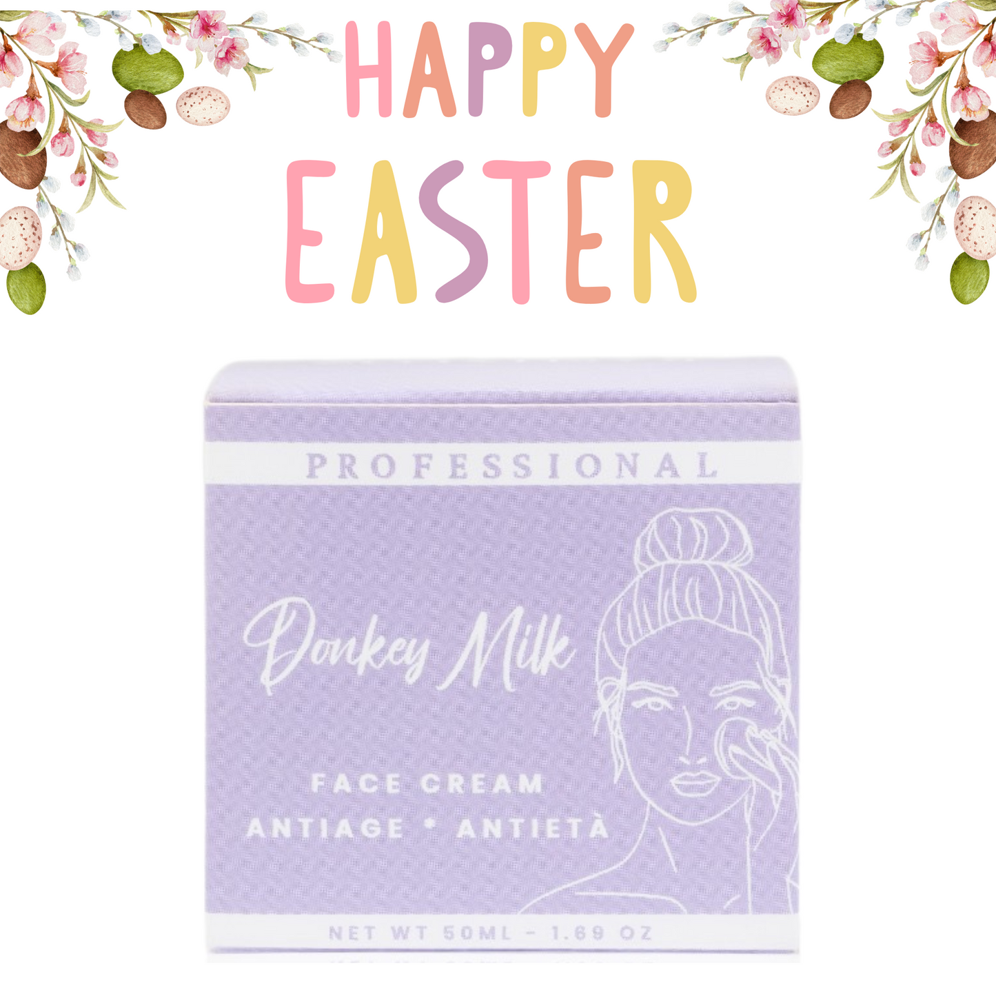 1 Donkey Milk Face Cream β Anti-Age & Deep Repair (50ml)