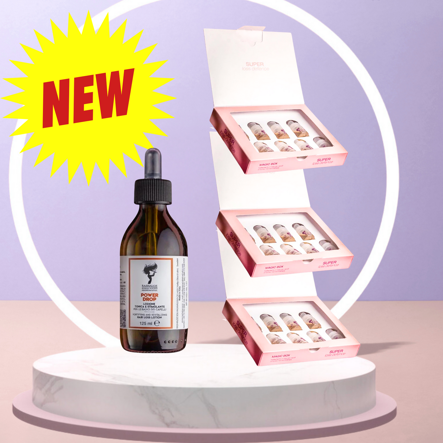 3 Magic Ampules + 1 Power drop