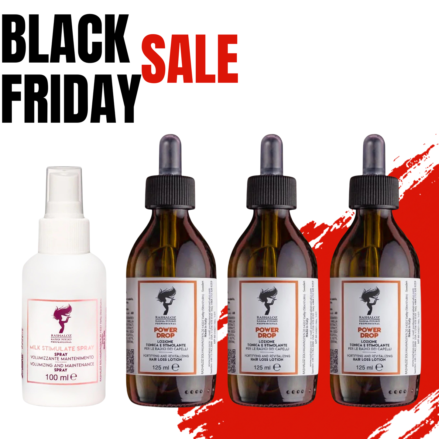 3 Power Drop + 1 Milk Stimulate Spray