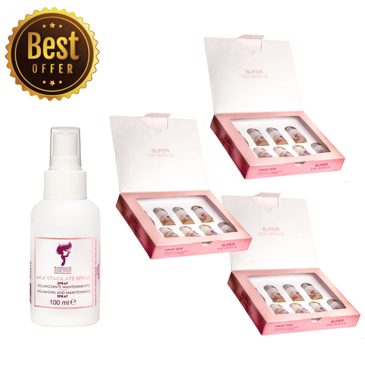 3 Super Loss Defence + 1 Milk Stimulate Spray