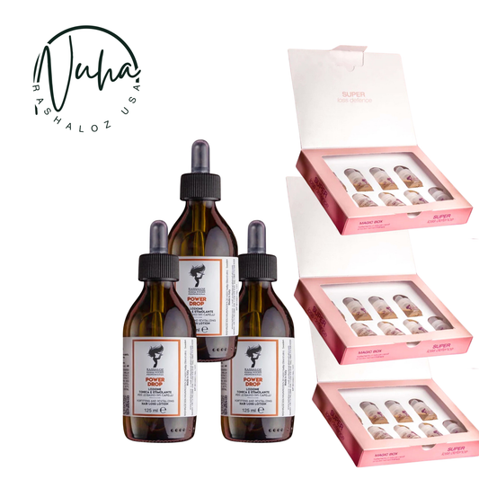 3 Power Drops + 3 Boxes Lavender Ampoules