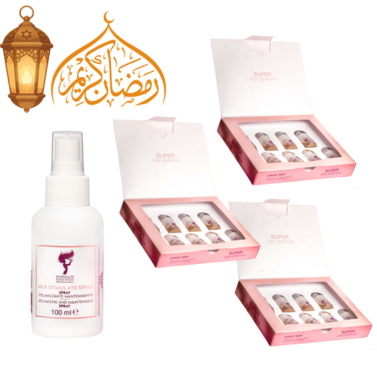 3 Super Loss Defence + 1 Milk Stimulate Spray