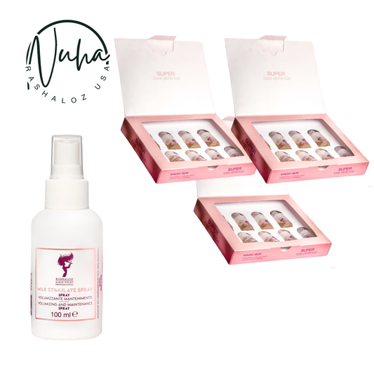 3 Super Loss Defence + 1 Milk Stimulate Spray